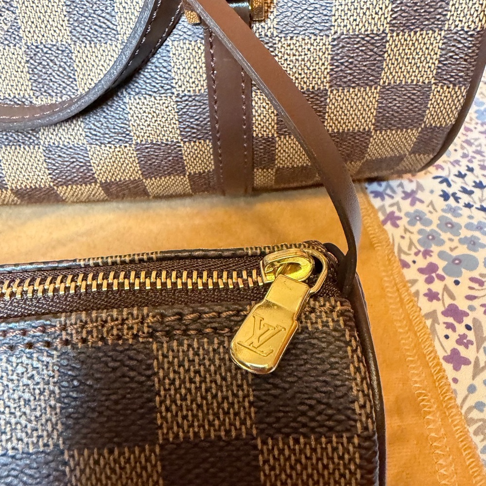 Louis Vuitton Brown Damier Canvas Papillon 30 - Picture 3 of 16